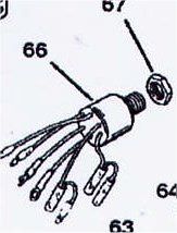 Quicksilver Ignition Switch assembly Mariner ,Mercury.Mercruiser 17009A5